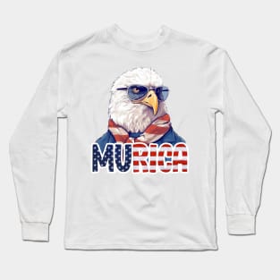 MURICA - Bald eagle number eight Long Sleeve T-Shirt